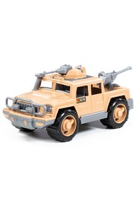 Автомобиль-пикап военный Защитник-Сафари с 2-мя пулемётами