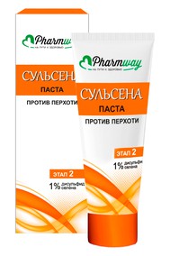 Паста против перхоти 1%