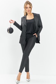 Модель 668 черный с блеском Euromoda