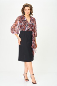 Модель 1675 Разноцветный, Черный Орхидея Люкс