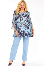 Модель 2213.12 голубой, кофе Элль-стиль