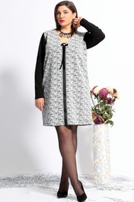 Модель 1021 черно-белый BegiModa