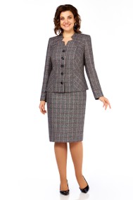 Модель 11711 графит в клетку LaKona