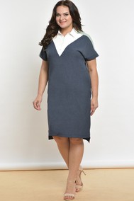 Модель 1576 Синий+белый Lady Style Classic