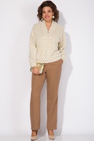 Модель 1486БрПн оттенки бежевого Лилиана