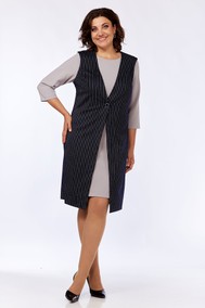 Модель 1174 темно-синий с серым Lady Style Classic