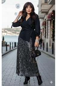 Модель 27313 * черный, серебристый VITTORIA QUEEN