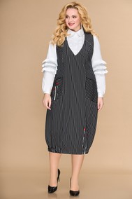 Модель 1703 черный+белый Svetlana Style