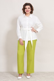 Модель 5379 белый+салатовый Mira Fashion