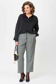 Модель 1402 черный+клетка Michel Chic