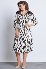 Модель 5130 белый+черный Mira Fashion