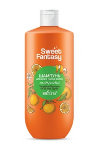 Шампунь для всех типов волос Мандариновый SWEET FANTASY 400 мл