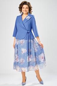 Модель 922/1-16 голубой/голубые пионы Bonna Image