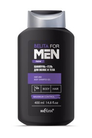 Шампунь-гель для волос и тела Belita for Men 400 мл