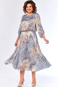 Модель 2457/1 бежево-голубой Элль-стиль