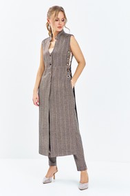 Модель 645 коричневые оттенки Euromoda