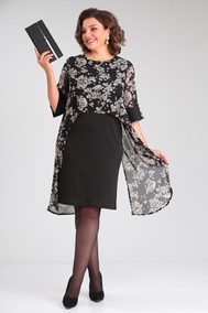 Модель 2136 черная абстракция Michel Chic