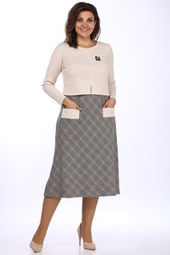 Модель 2021/1 Зеленый с бежевым Lady Style Classic