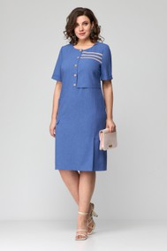 Модель 1244 синий Орхидея Люкс