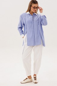 Модель 5052 голубая полоска+белый Fantazia Mod