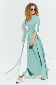 Модель 691 бирюзовый белый Euromoda