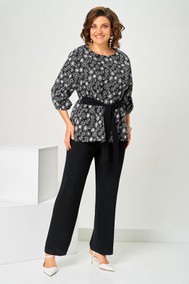 Модель 1516 черно-белый Асолия