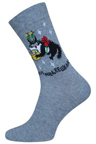 Модель 4200 серый меланж 322 Брестский чулочный комбинат