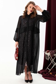 Модель 943-1 чёрный+бургунди ромбы NikVa