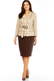 Модель 1146/1 шоколад + карамель Милора-стиль