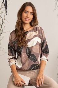 Модель 03068 Hajdan-1 Листья темно-коричневый Nika.PL