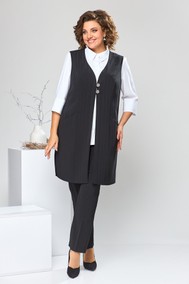 Модель 3-1759 бело-чёрный Romanovich