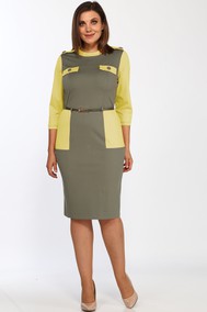 Модель 1750/2 Хаки с желтым Lady Style Classic