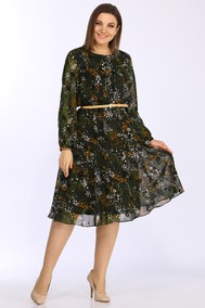 Модель 2205/10 Зеленые тона Принт Lady Style Classic