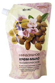 Миндальное крем-мыло косметическое