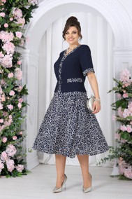 Модель 5992 Синий + ромашки Ninele