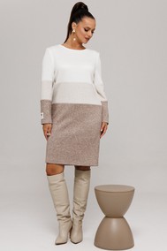 Модель 915 бежевый с коричневым Галеан Cтиль