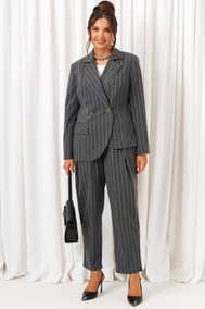 Модель 6418 полоска серая Beautiful & Free