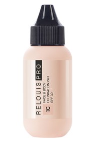 Тональный крем RELOUIS PRO Face&Body Foundation 24H SPF30 тон:1С светлый холодный