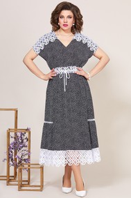 Модель 5271 черно-белый Mira Fashion