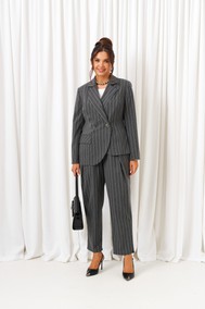 Модель 6418 полоска серая Beautiful & Free