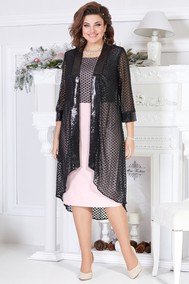 Модель 5167 черный+пудра Mira Fashion