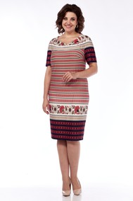 Модель 1035 бежево-бордовый Abbi