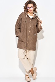 Модель 1509-1507 шоколад+экрю Лилиана