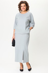 Модель 1399 зеленый + полоска Michel Chic