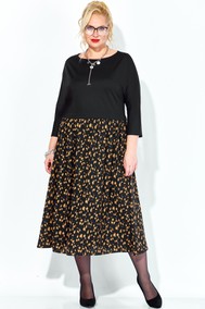 Модель 1309 Черный+принт Anastasia