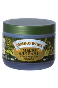 Мыло для бани черное классическое