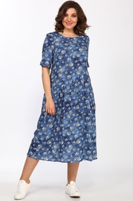 Модель 1783/3 Синие тона Ромашки Lady Style Classic