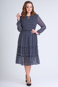 Модель 946 сине-белый горох Rishelie
