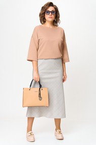 Модель 1265 кофейный + клетка Anastasia