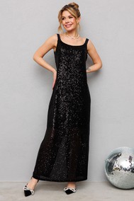 Модель 1183 черный (пайетки) Anastasia